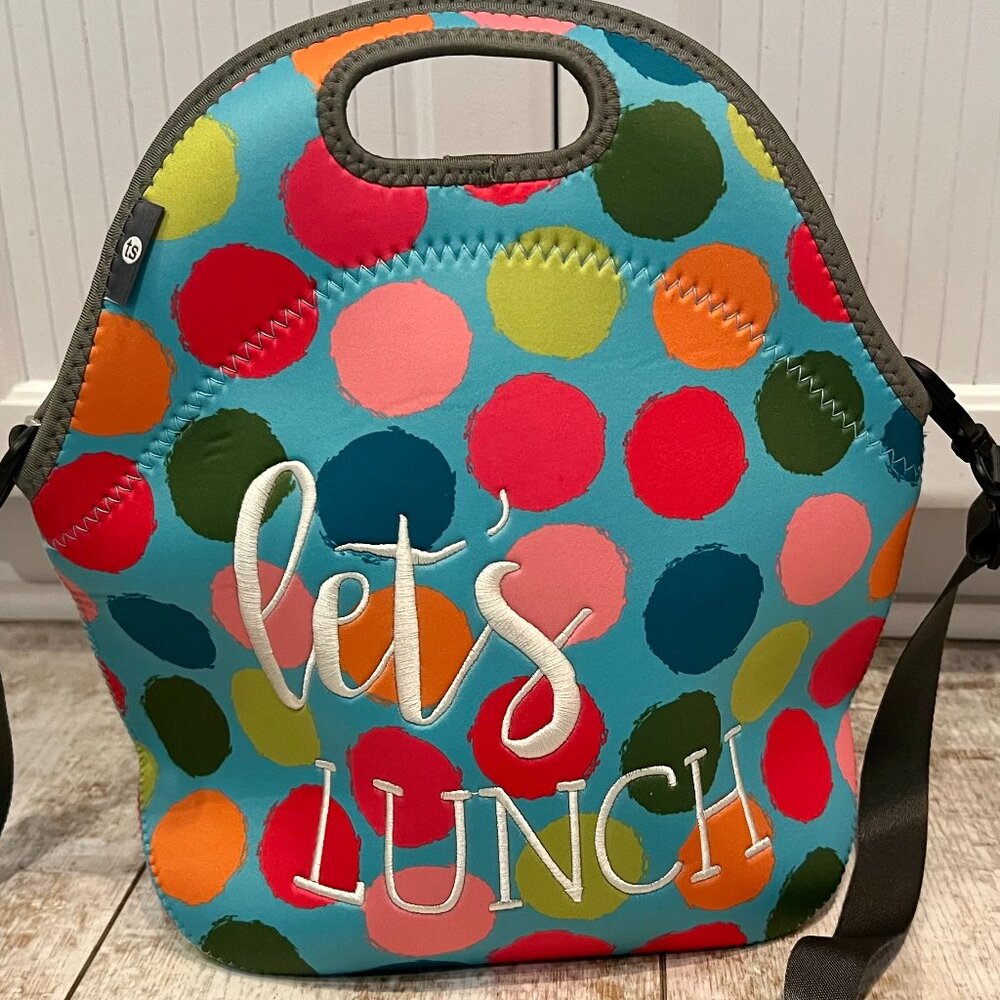 "LET'S LUNCH"!  Tastefully Simple Lunch Tote